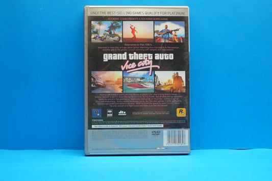 Grand Theft Auto Vice City (Platinum) - Playstation 2 - Pre-Owned