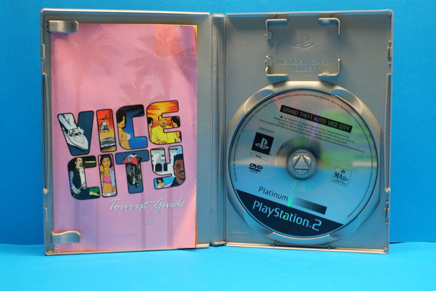 Grand Theft Auto Vice City (Platinum) - Playstation 2 - Pre-Owned