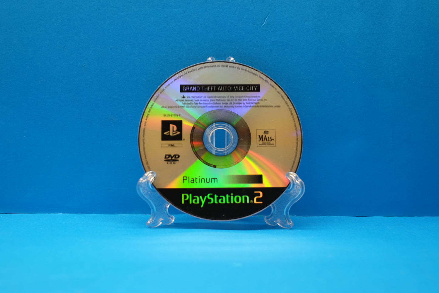 Grand Theft Auto Vice City (Platinum) *Disc Only* - Playstation 2