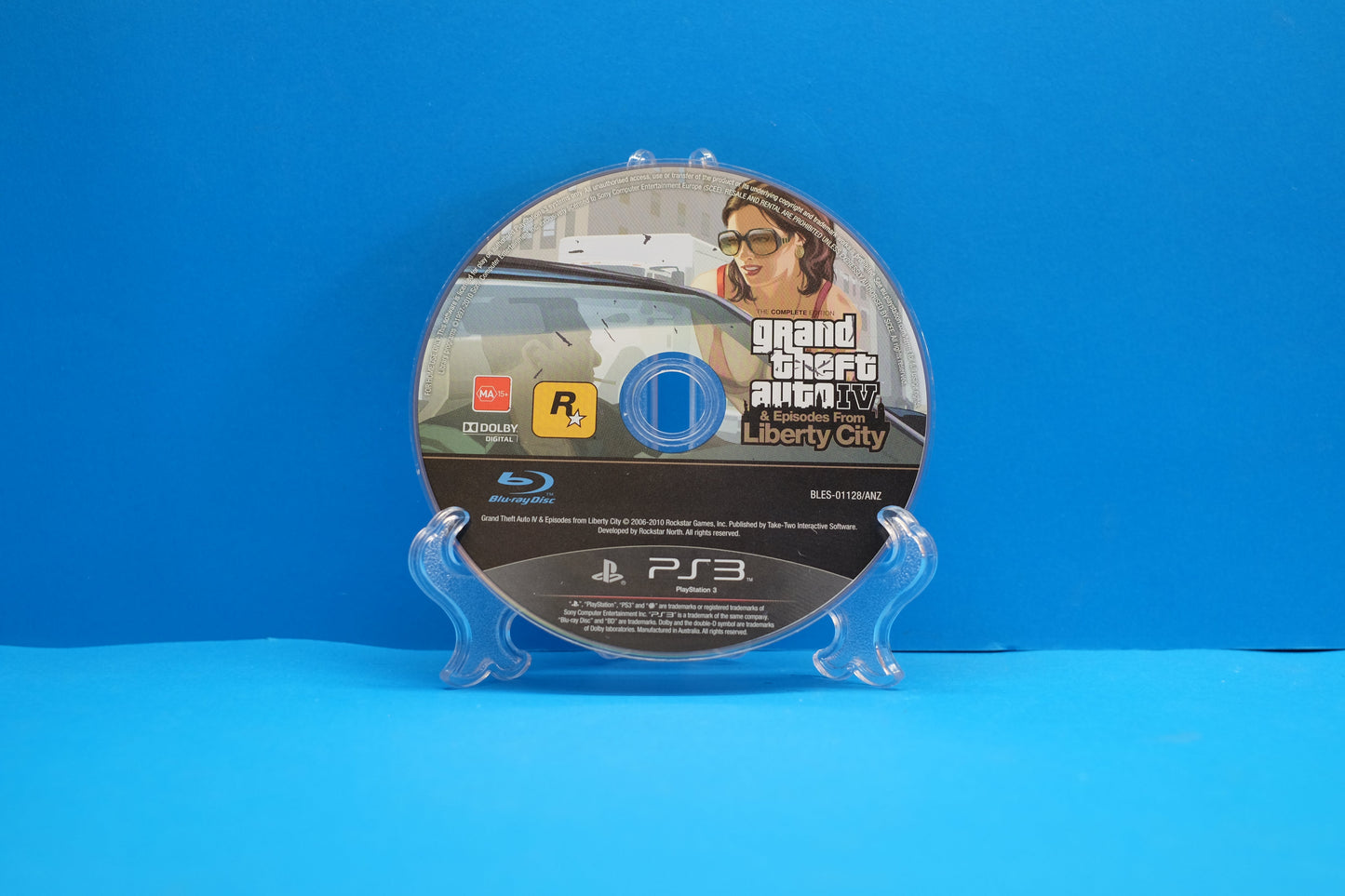 Grand Theft Auto IV (4) & Episodes From Liberty City (The Complete Edition) *Disc Only* - Playstation 3 - Pre-Owned
