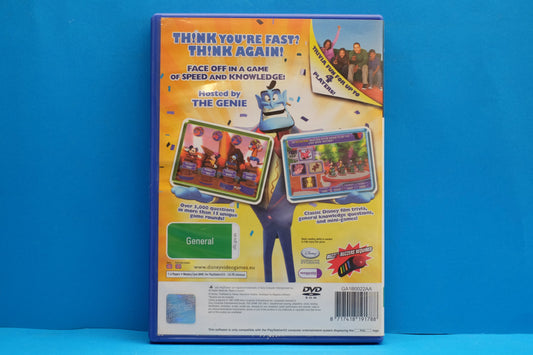 Disney Think Fast The Family Quiz Game - Playstation 2 - Pre-Owned