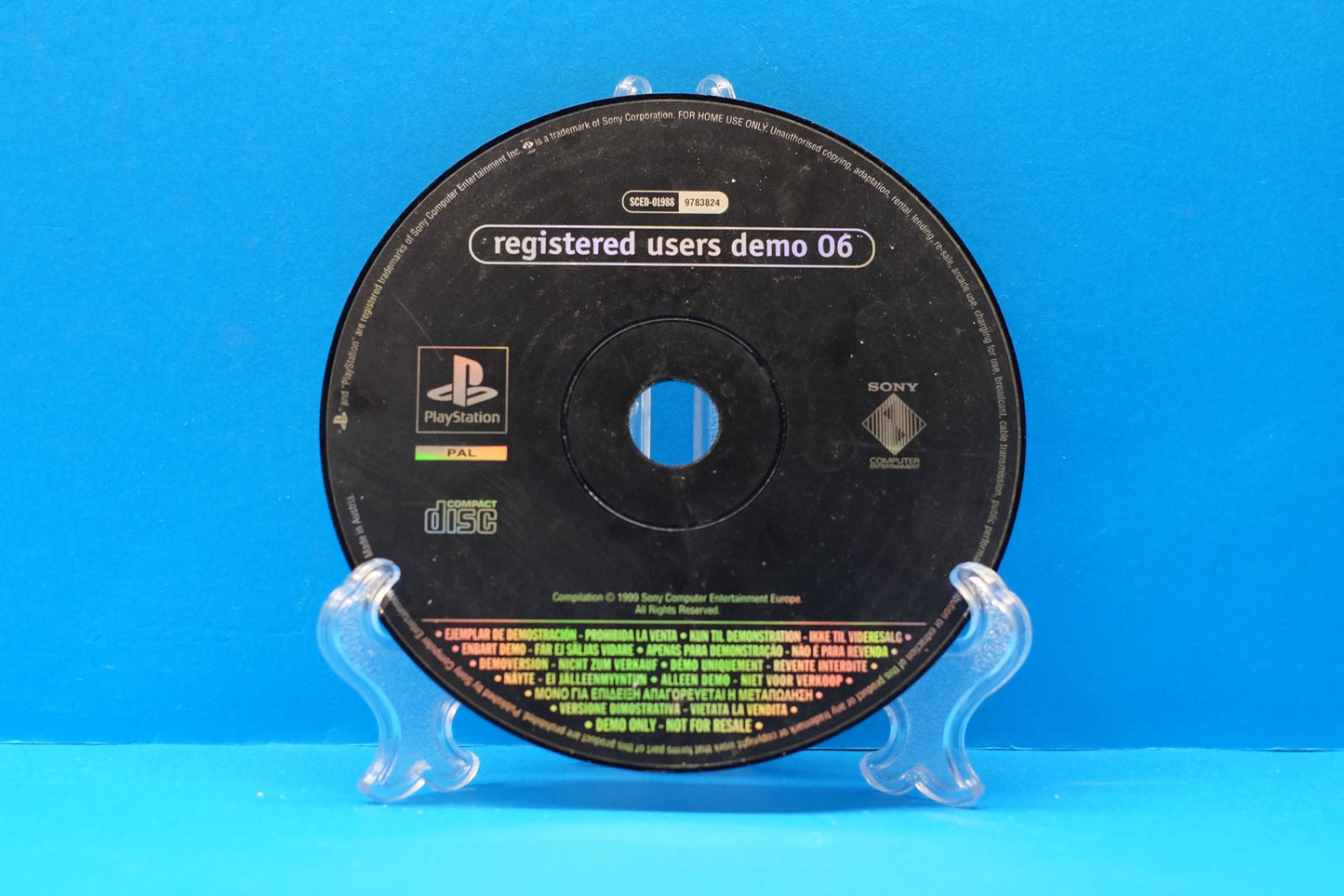 Registered Users Demo 06 - Playstation 1 - Pre-Owned