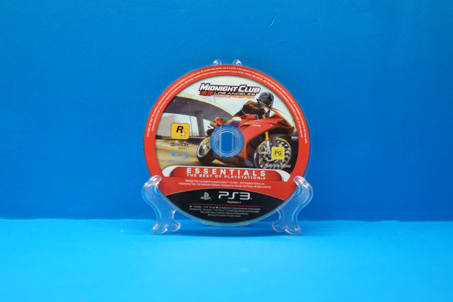 Midnight Club Los Angeles (Complete Edition) (Essentials) *Disc Only* - Playstation 3 - Pre-Owned