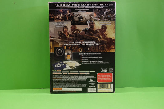 Gears Of War 3 (Limited Edition) - Xbox 360 - Pre-Owned