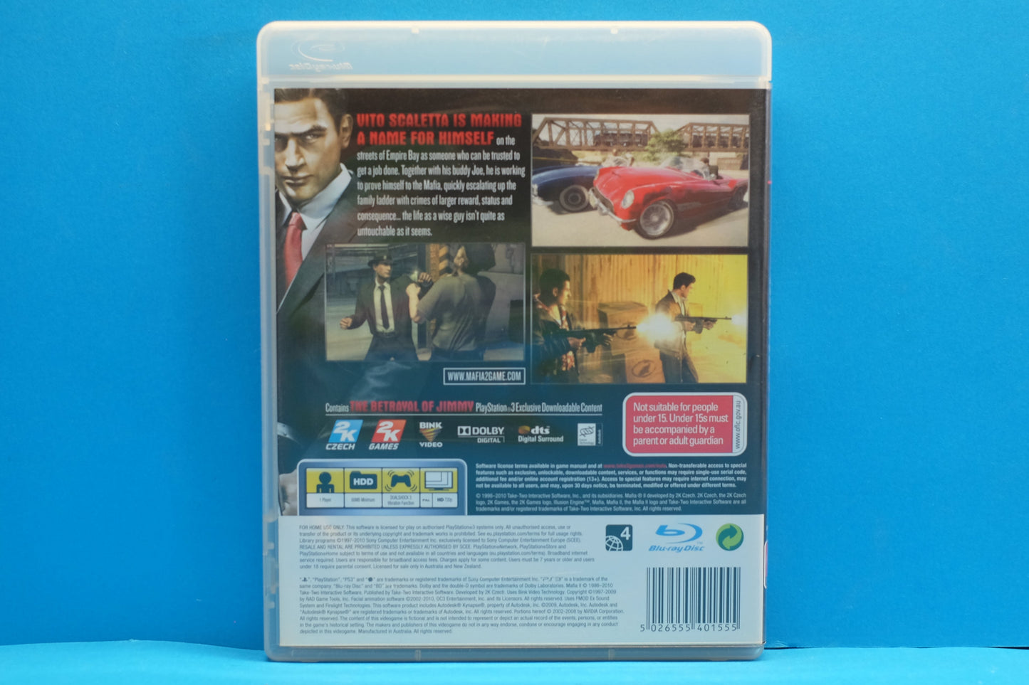Mafia II (2) - Playstation 3 - Pre-Owned