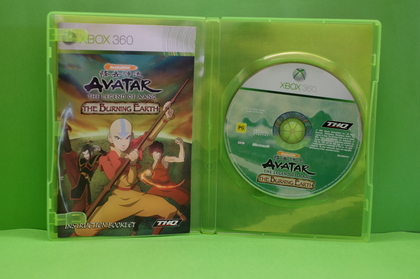 Avatar The Legend Of Aang The Burning Earth - Xbox 360