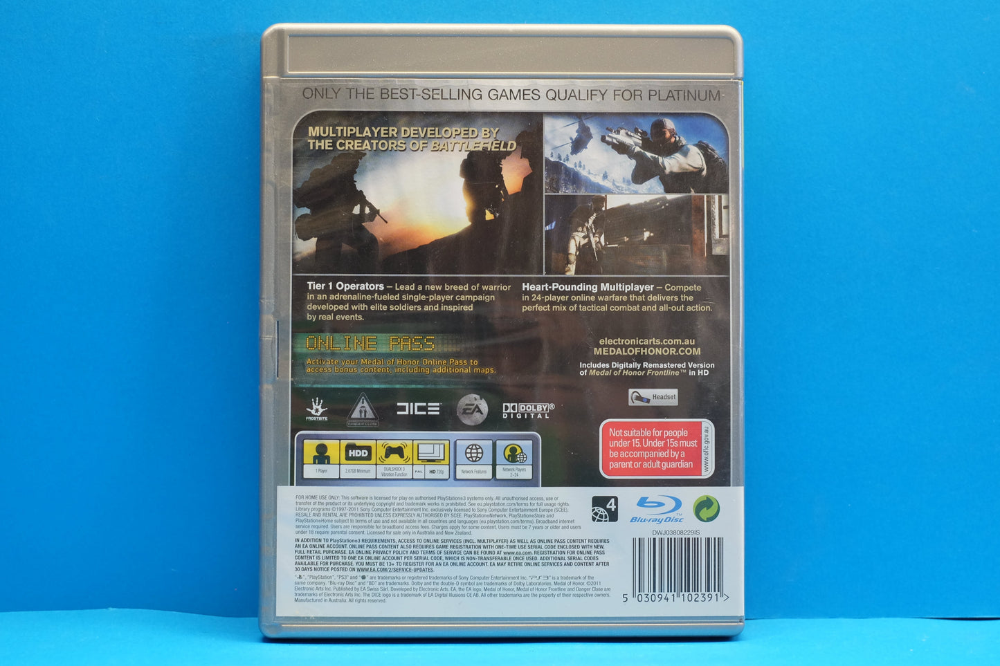 Medal Of Honor - Playstation 3 - Pre-Owned