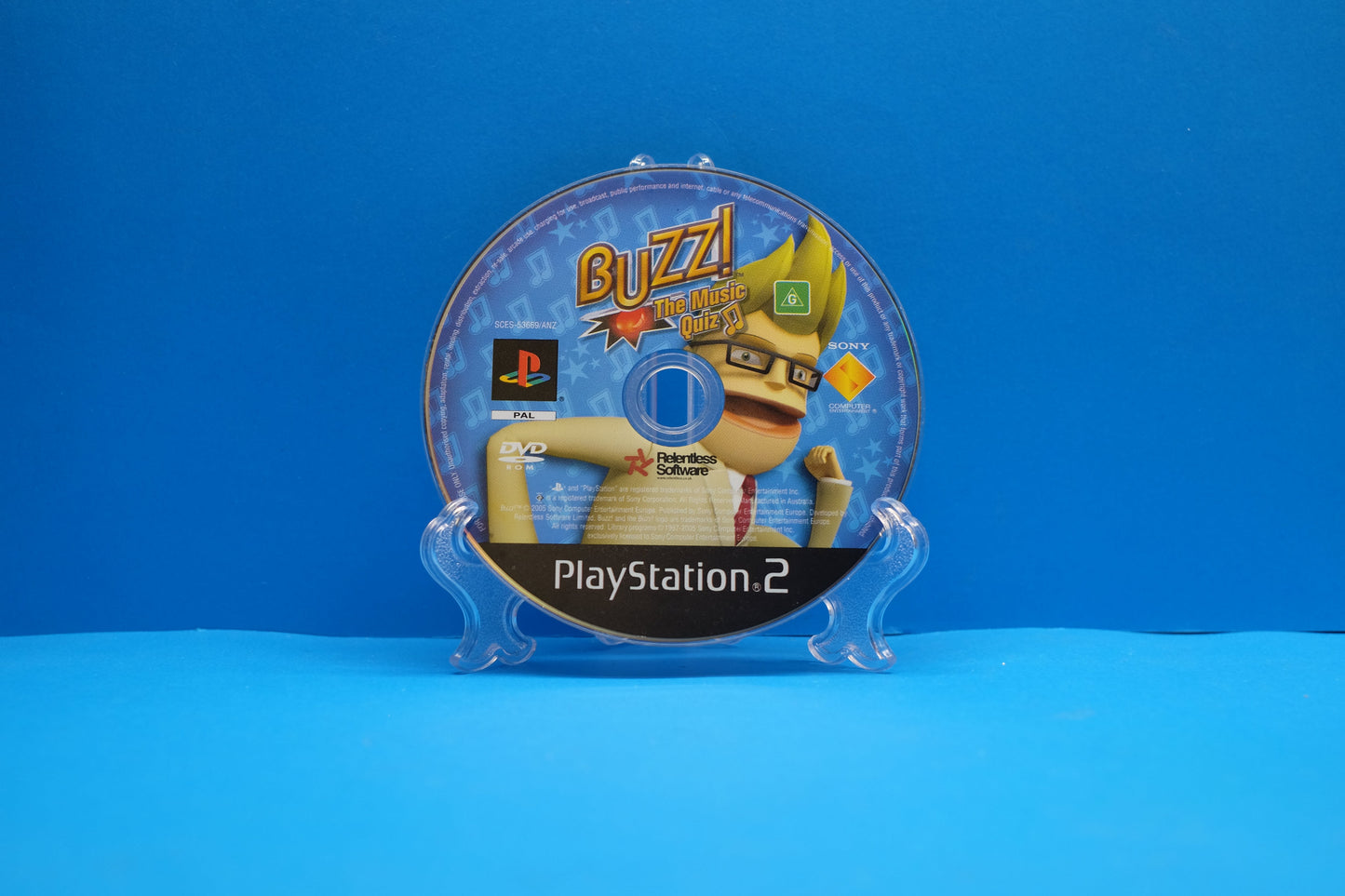 Buzz The Music Quiz *Disc Only* - Playstation 2 - Pre-Owned