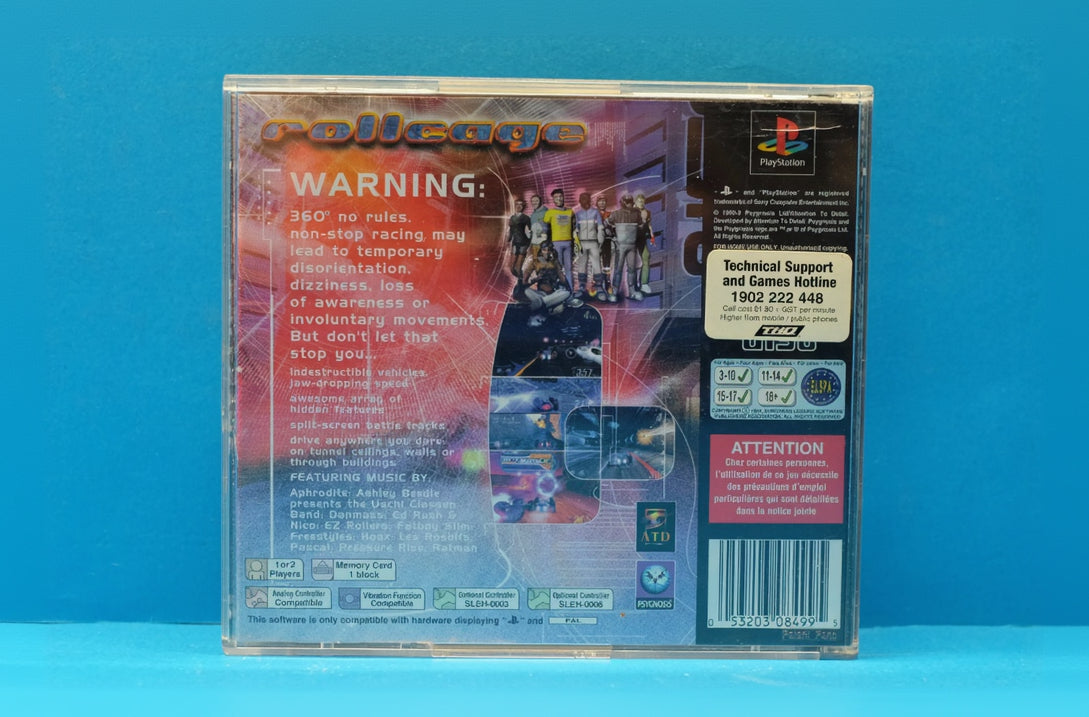Rollcage - Playstation 1 - Pre-Owned