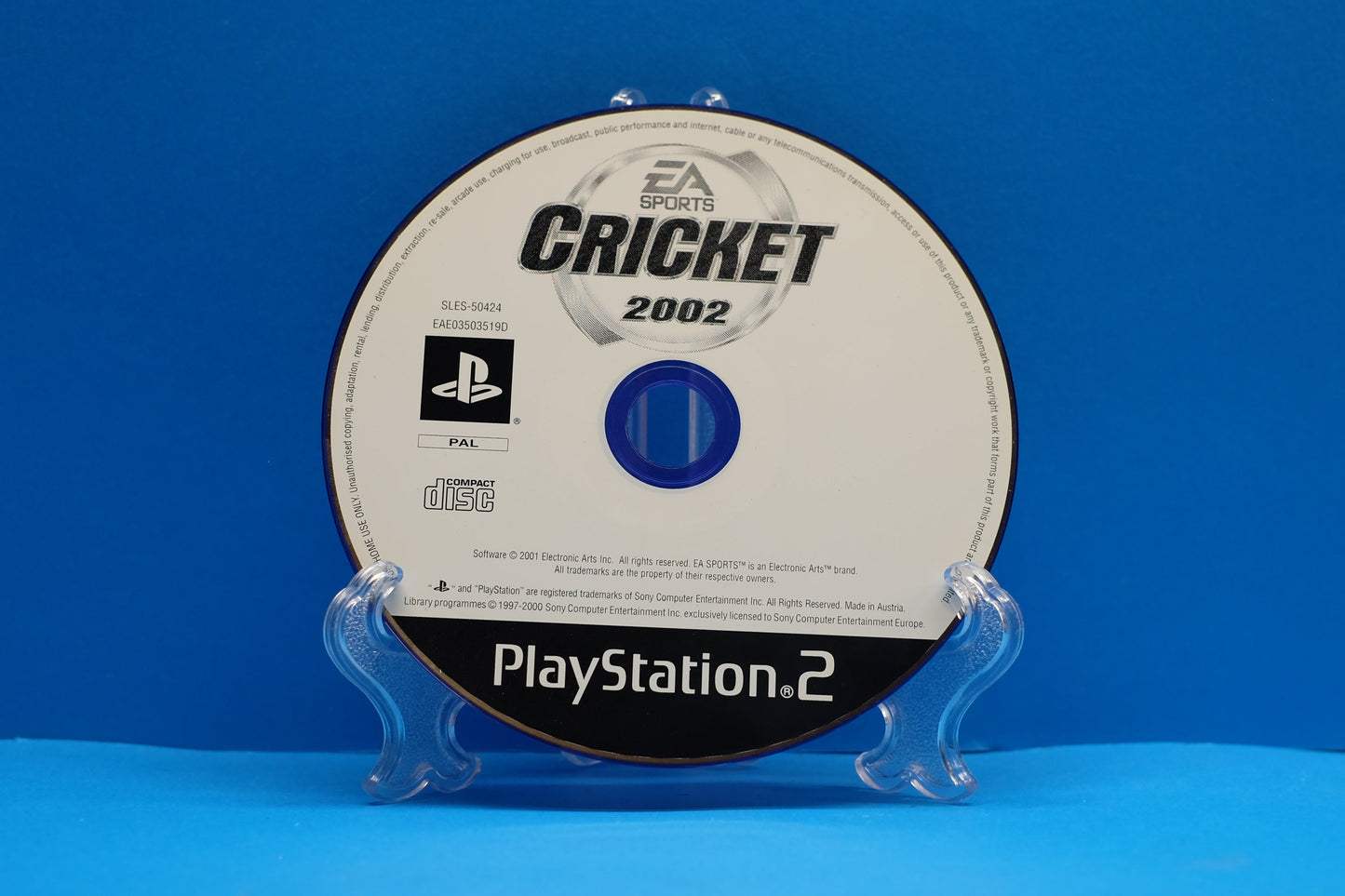 EA Sports Cricket 2002 - Playstation 2 - Pre-Owned