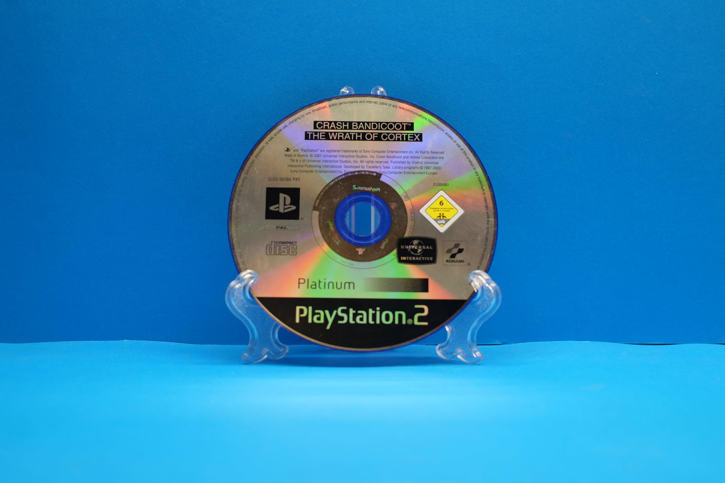 Crash Bandicoot The Wrath Of Cortex (Platinum) *Disc Only* - Playstation 2 - Pre-Owned