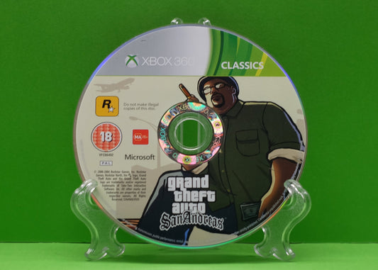 Grand Theft Auto San Andreas - Xbox 360 - Pre-Owned