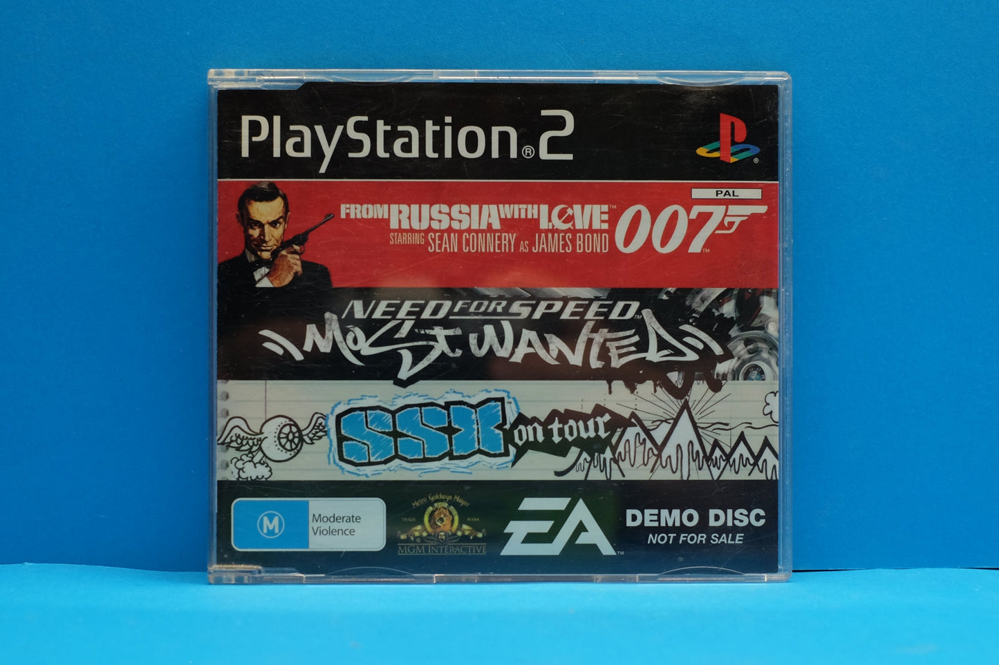 Need For Speed Most Wanted,SSX On Tour Triple Demo - Playstation 2 - Pre-Owned