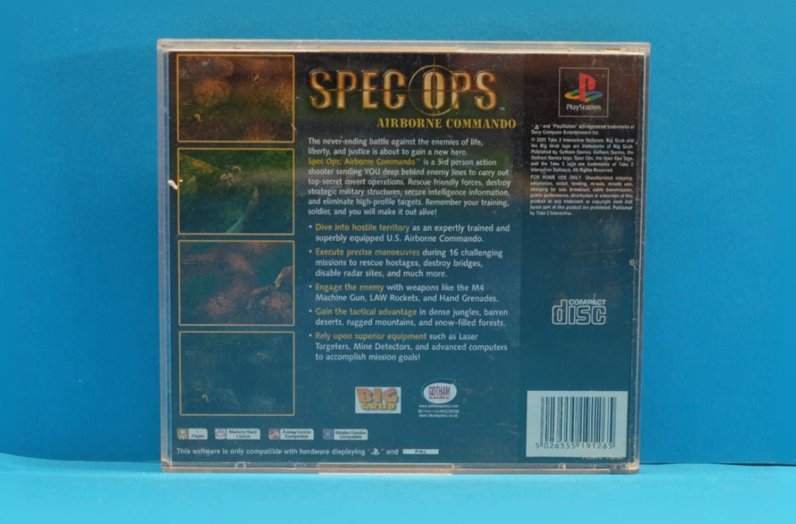 Spec Ops Airborne Commando - Playstation 1 - Pre-Owned