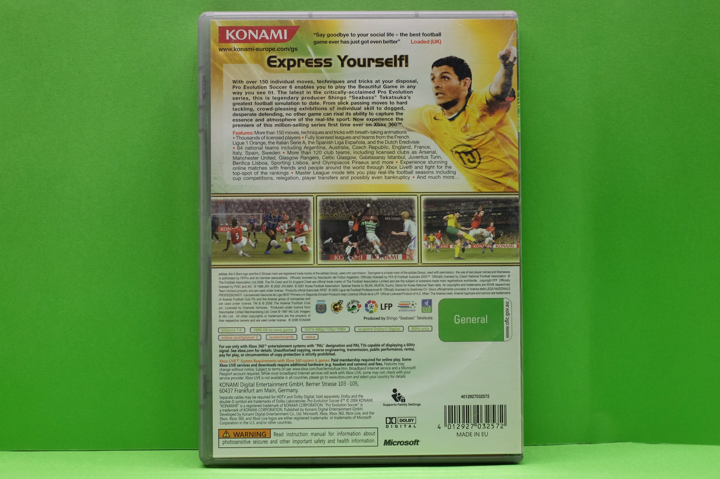 Pro Evolution Soccer 6 - Xbox 360 - Pre-Owned