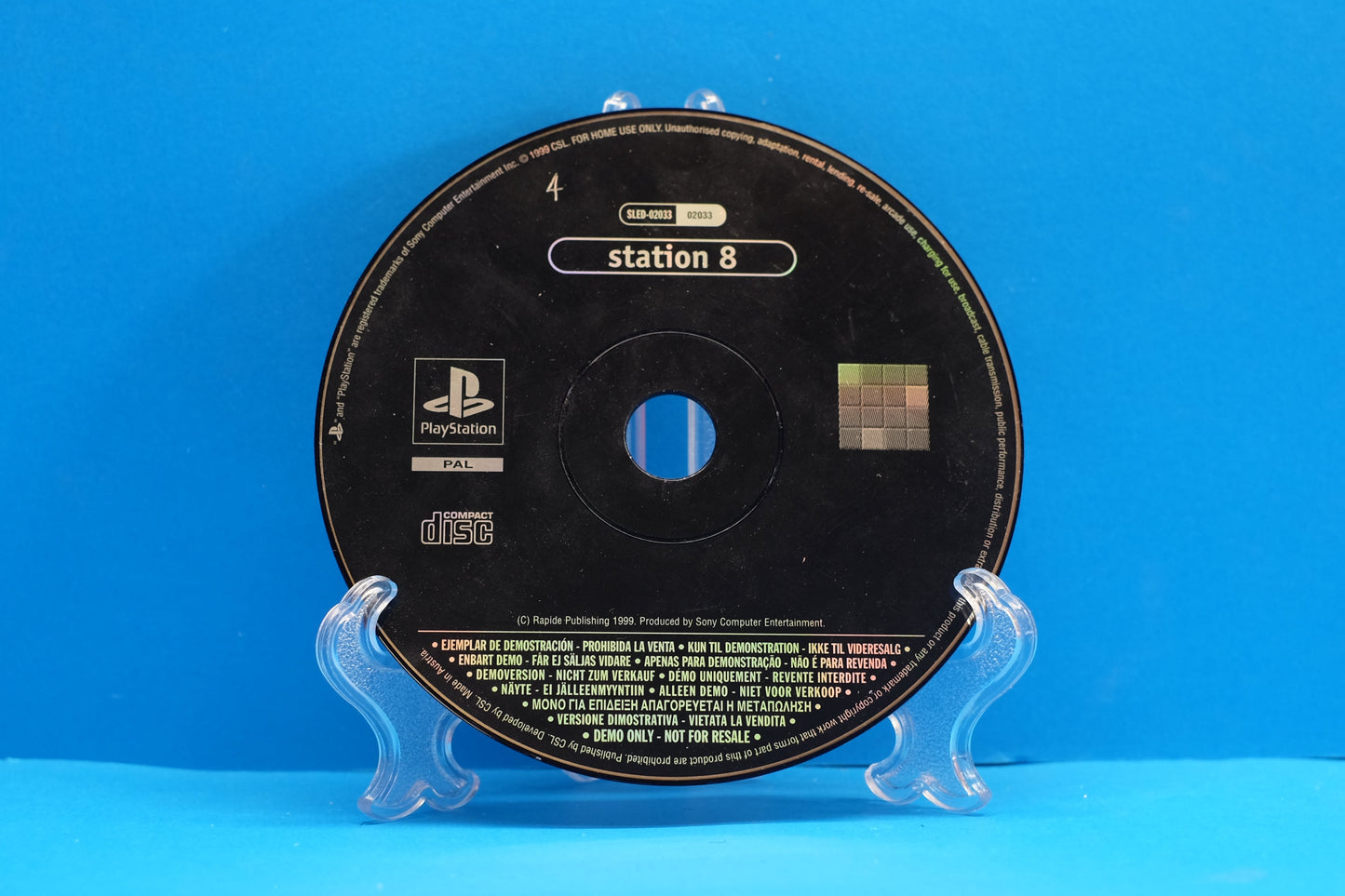 Station 8 Demo - Playstation 1 - Pre-Owned