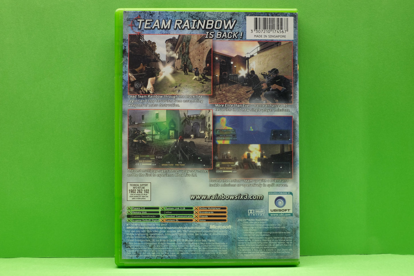Tom Clancy's Rainbow Six 3 Black Arrow - Xbox Original - Pre-Owned