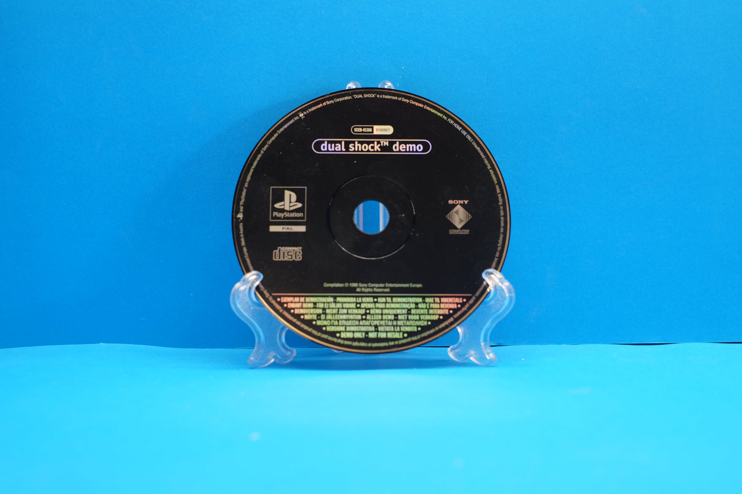 Dual Shock Demo *Disc Only* - Playstation 1 - Pre-Owned