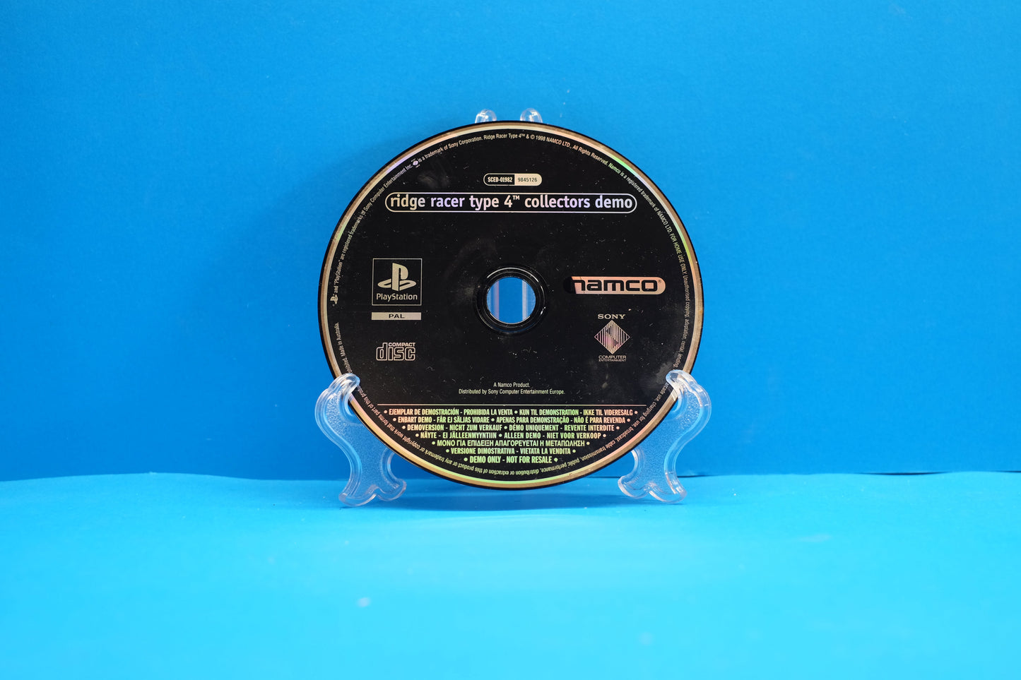 Ridge Racer Type 4 Collectors Demo *Disc Only* - Playstation 1 - Pre-Owned