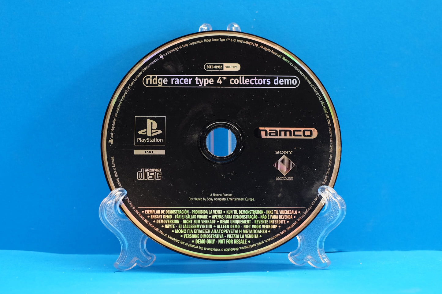 Ridge Racer Type 4 Collectors Demo - Playstation 1 - Pre-Owned