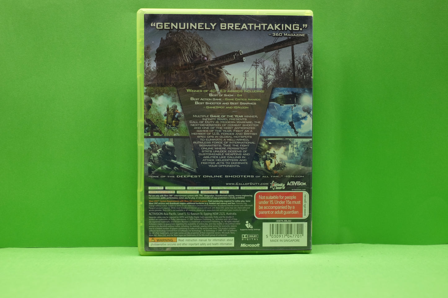 Call Of Duty 4 Modern Warfare - Xbox 360