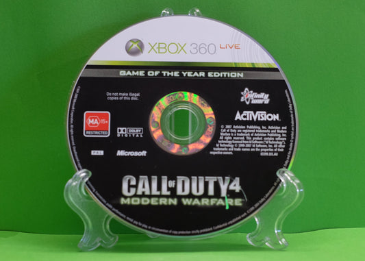 Call Of Duty 4 Modern Warfare - Xbox 360 - Pre-Owned