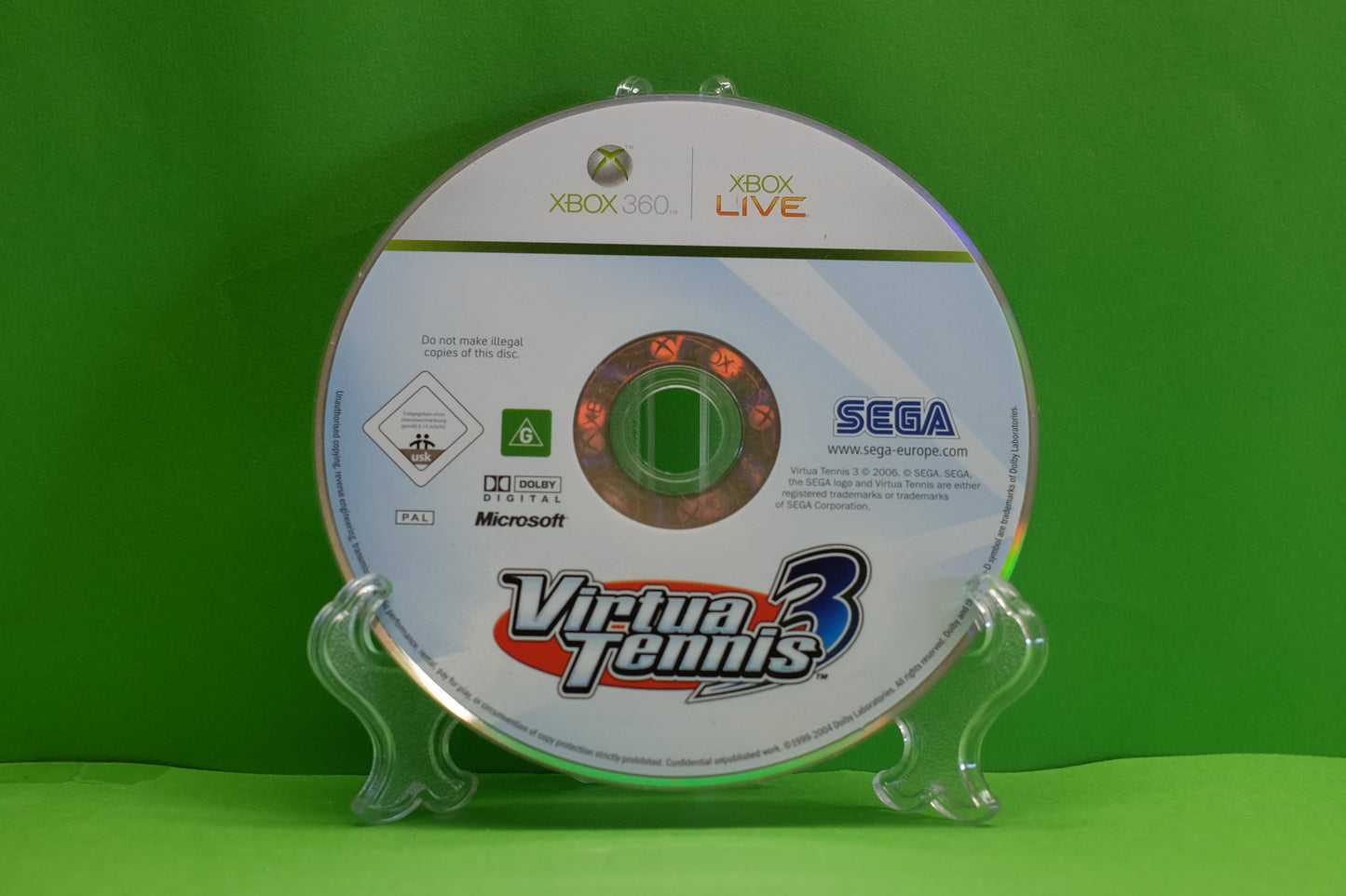 Virtua Tennis 3 - Xbox 360 - Pre-Owned