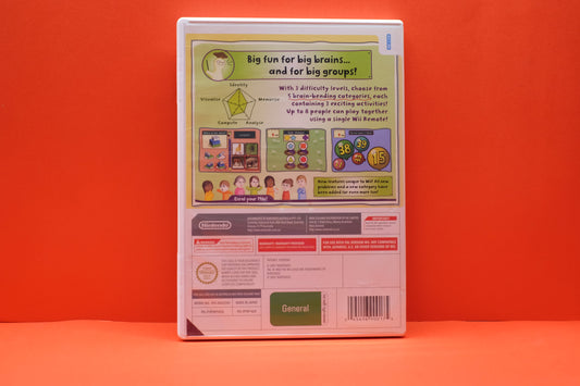 Big Brain Academy For Wii - Nintendo Wii - Pre-Owned