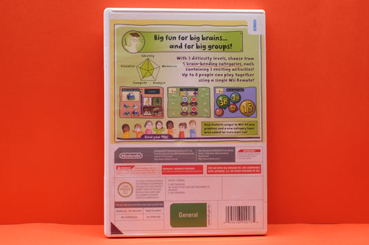 Big Brain Academy For Wii - Nintendo Wii - Pre-Owned