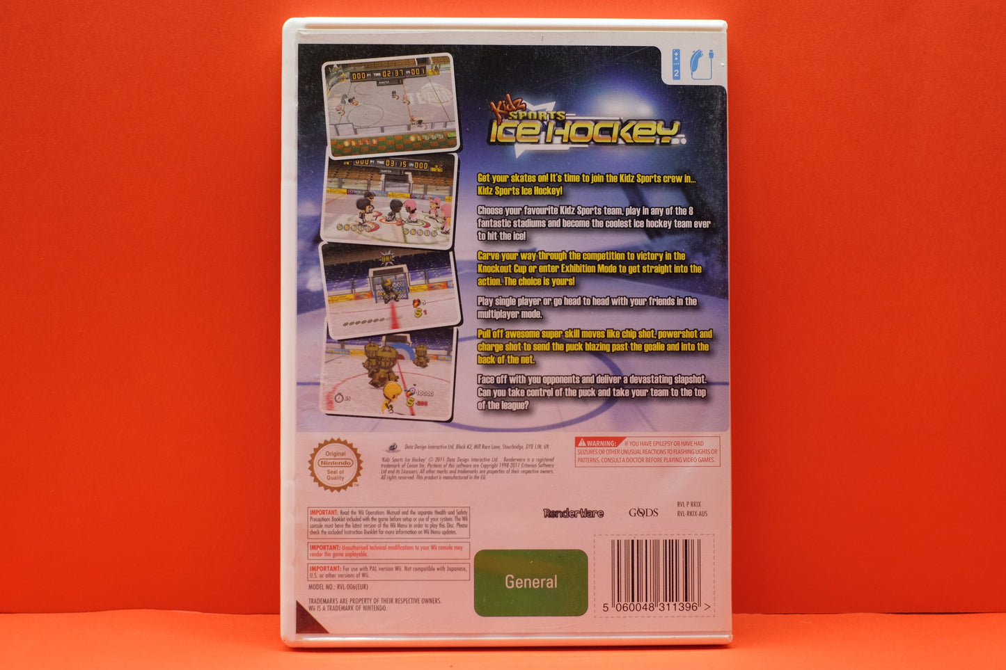 Kidz Sports Ice Hockey - Nintendo Wii - Pre-Owned