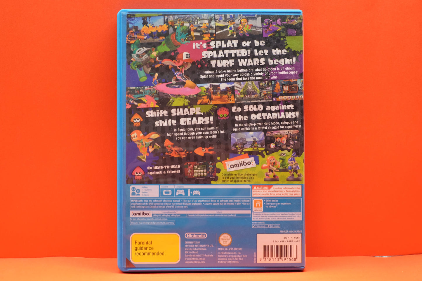 Splatoon - Nintendo Wii U - Pre-Owned