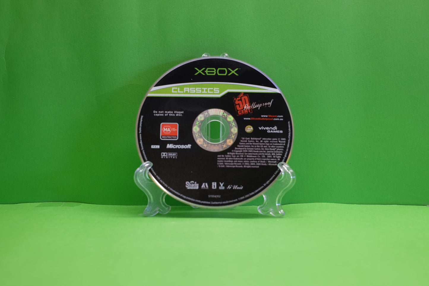 50 Cent Bulletproof (Classics) *Disc Only* - Xbox Original - Pre-Owned