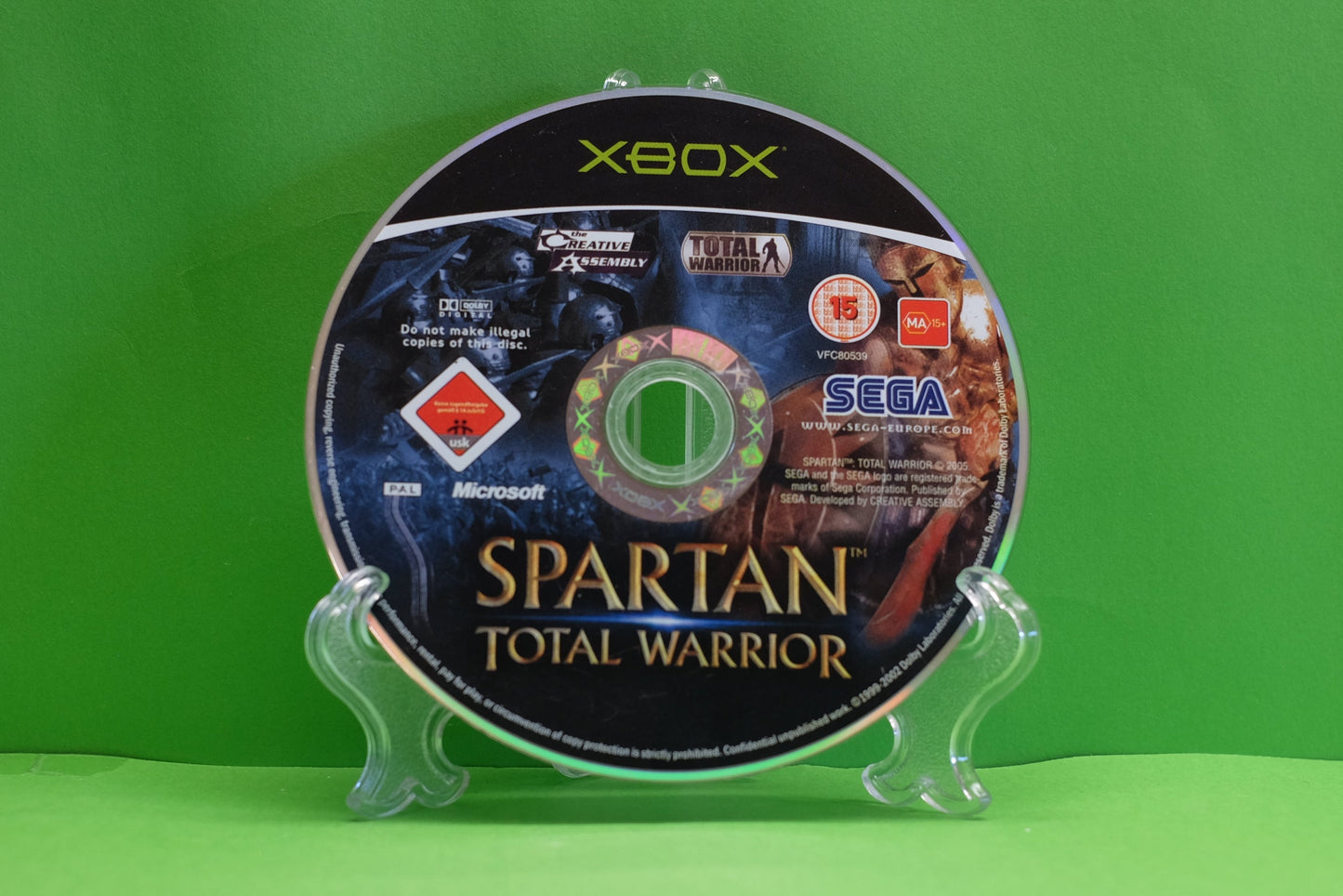Spartan Total Warrior - Xbox Original - Pre-Owned