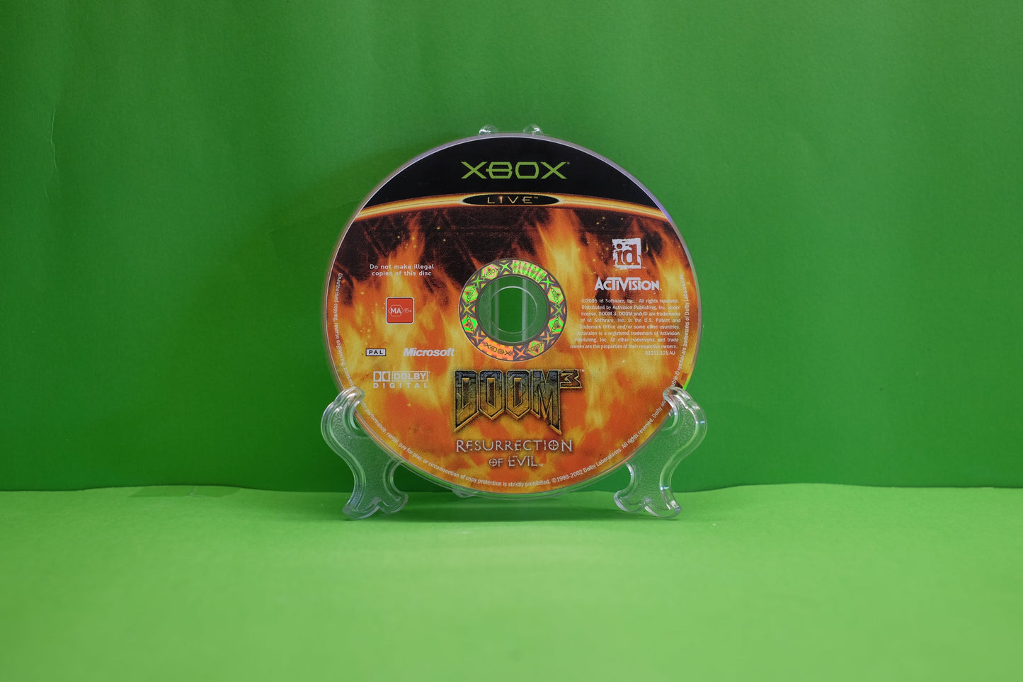 Doom 3 Resurrection *Disc Only* - Xbox Original - Pre-Owned