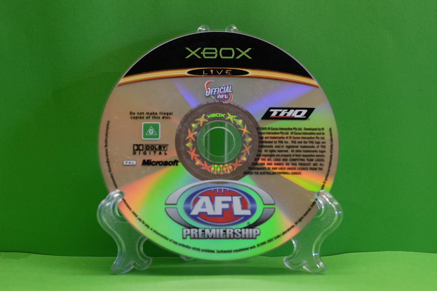 AFL Premiership - Xbox Original - Pre-Owned