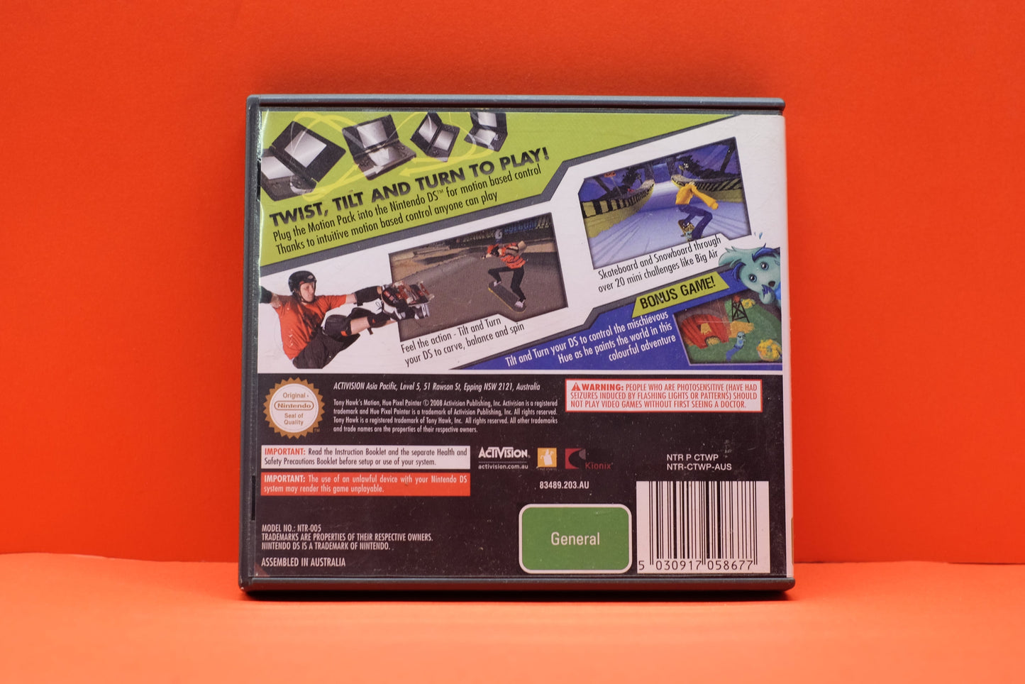 Tony Hawk's Motion - Nintendo DS - Pre-Owned