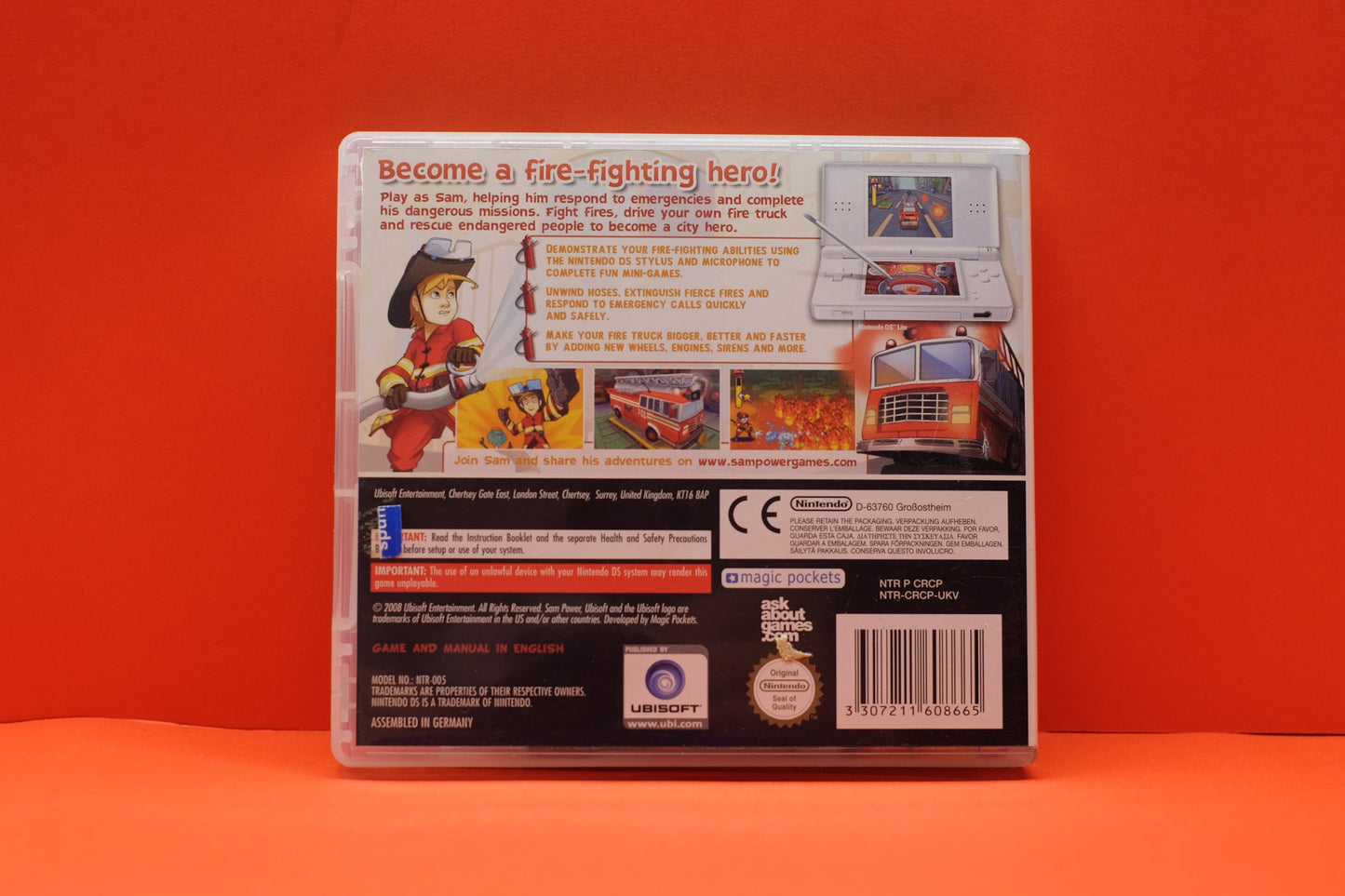 Sam Power Firefighter - Nintendo DS - Pre-Owned