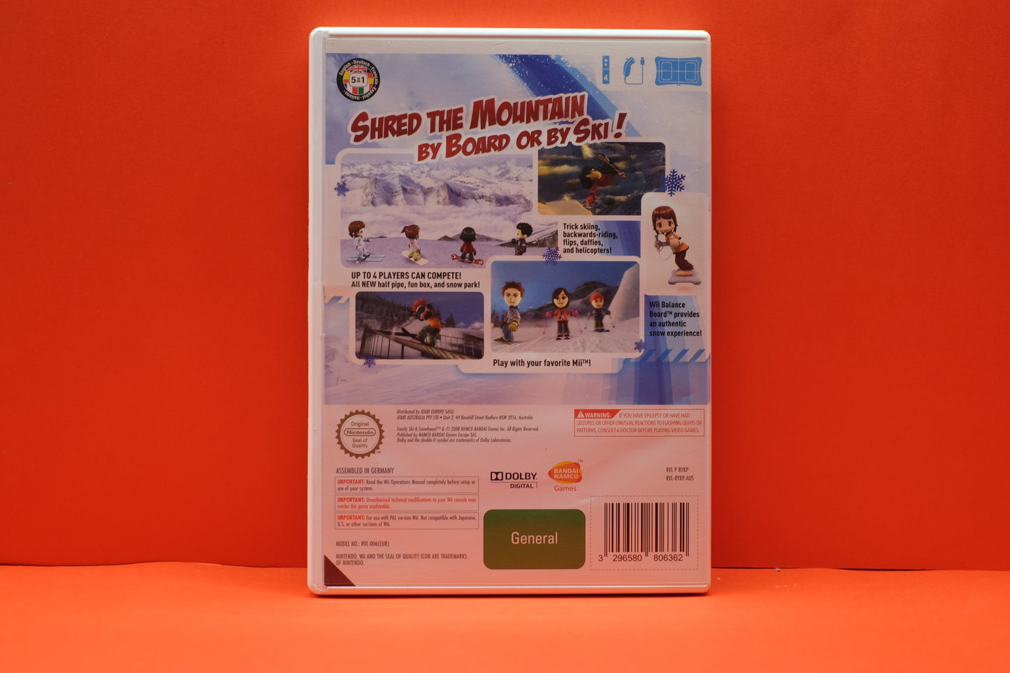 Family Ski & Snowboard - Nintendo Wii