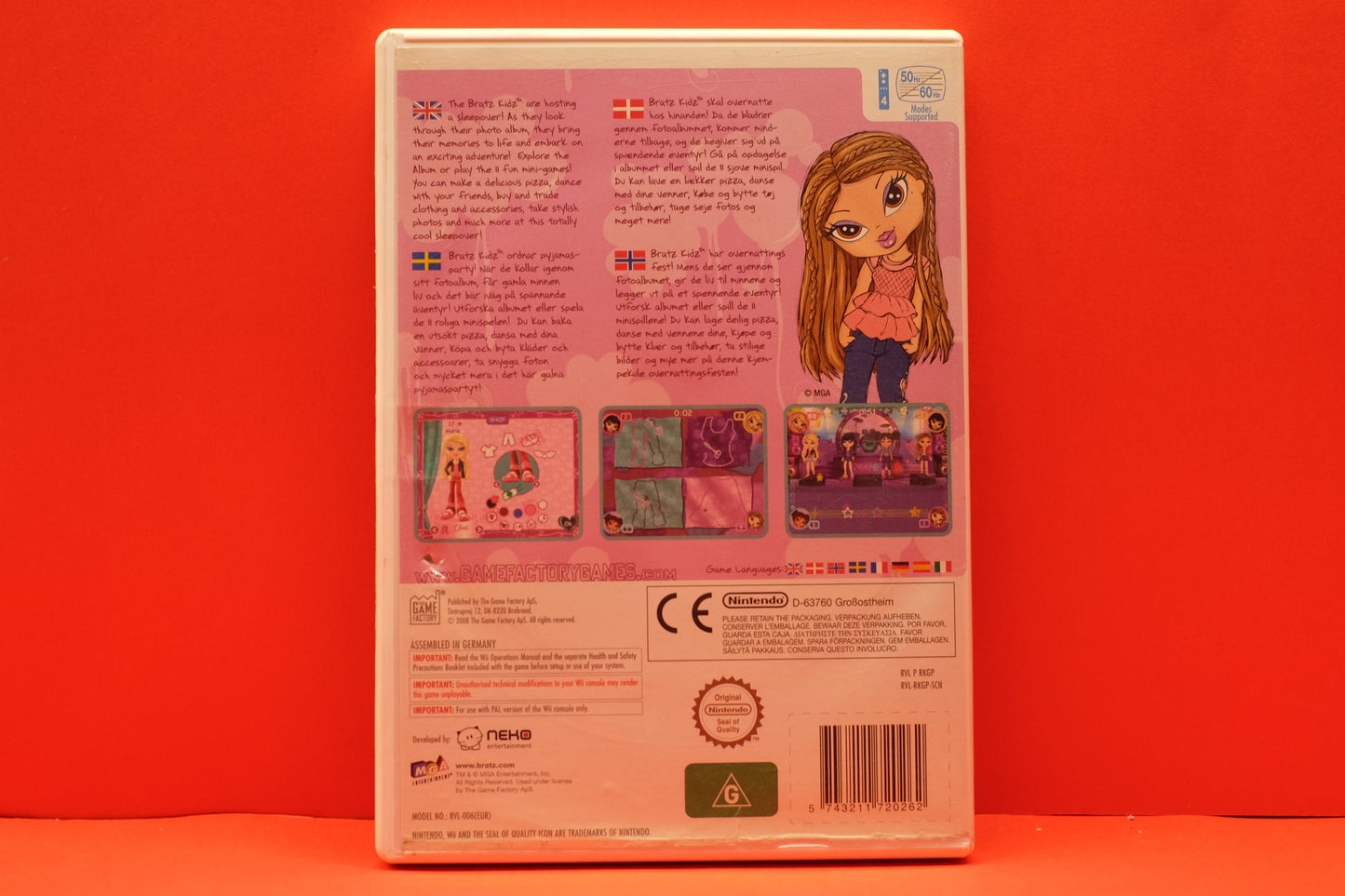 Bratz Kidz Party - Nintendo Wii - Pre-Owned