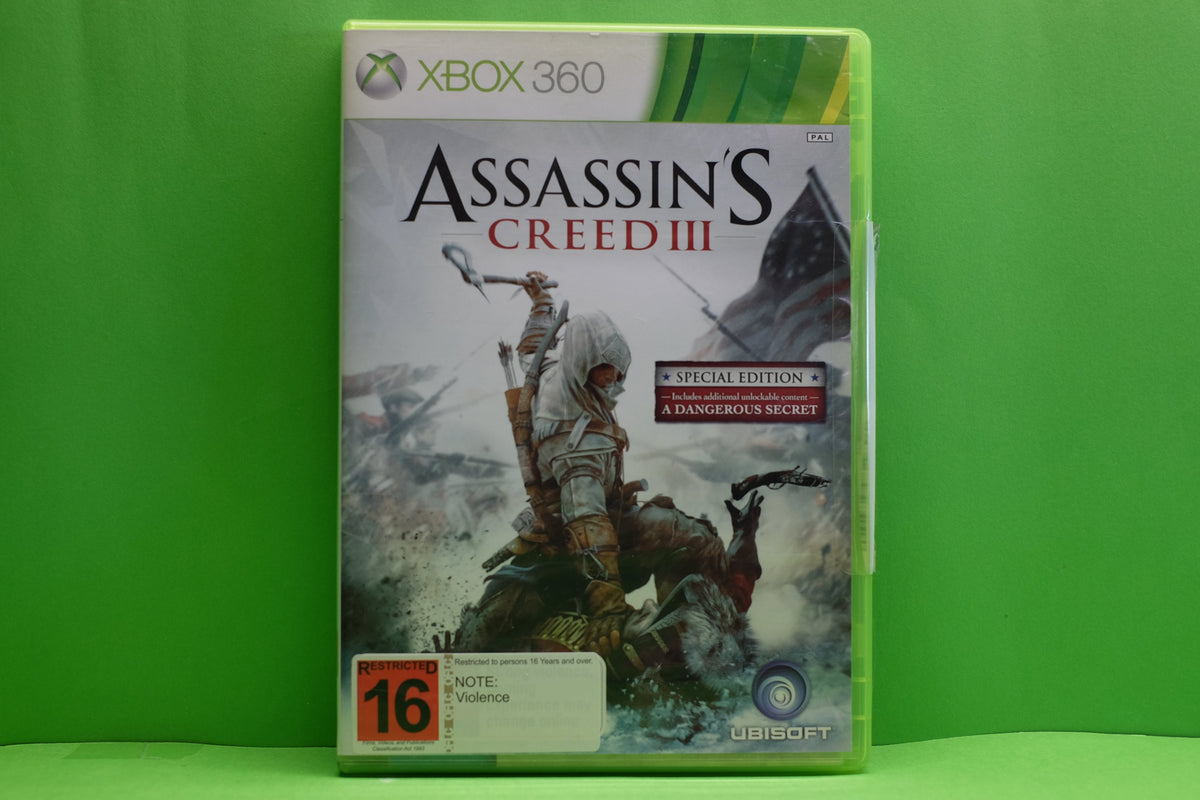 Assassin's Creed III (3) - Xbox 360 - Pre-Owned