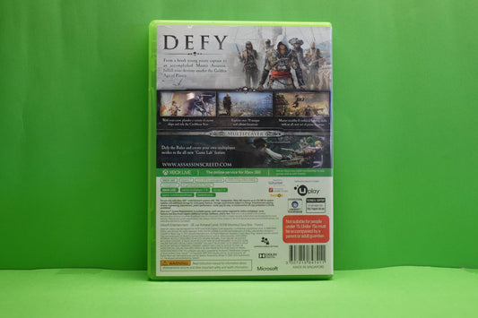 Assassin's Creed IV (4) Black Flag *No Manual* - Xbox 360 - Pre-Owned