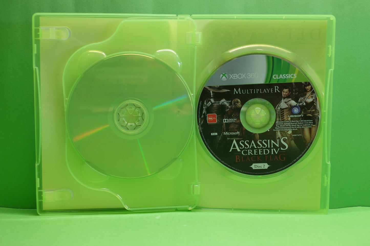 Assassin's Creed IV (4) Black Flag *No Manual* - Xbox 360 - Pre-Owned