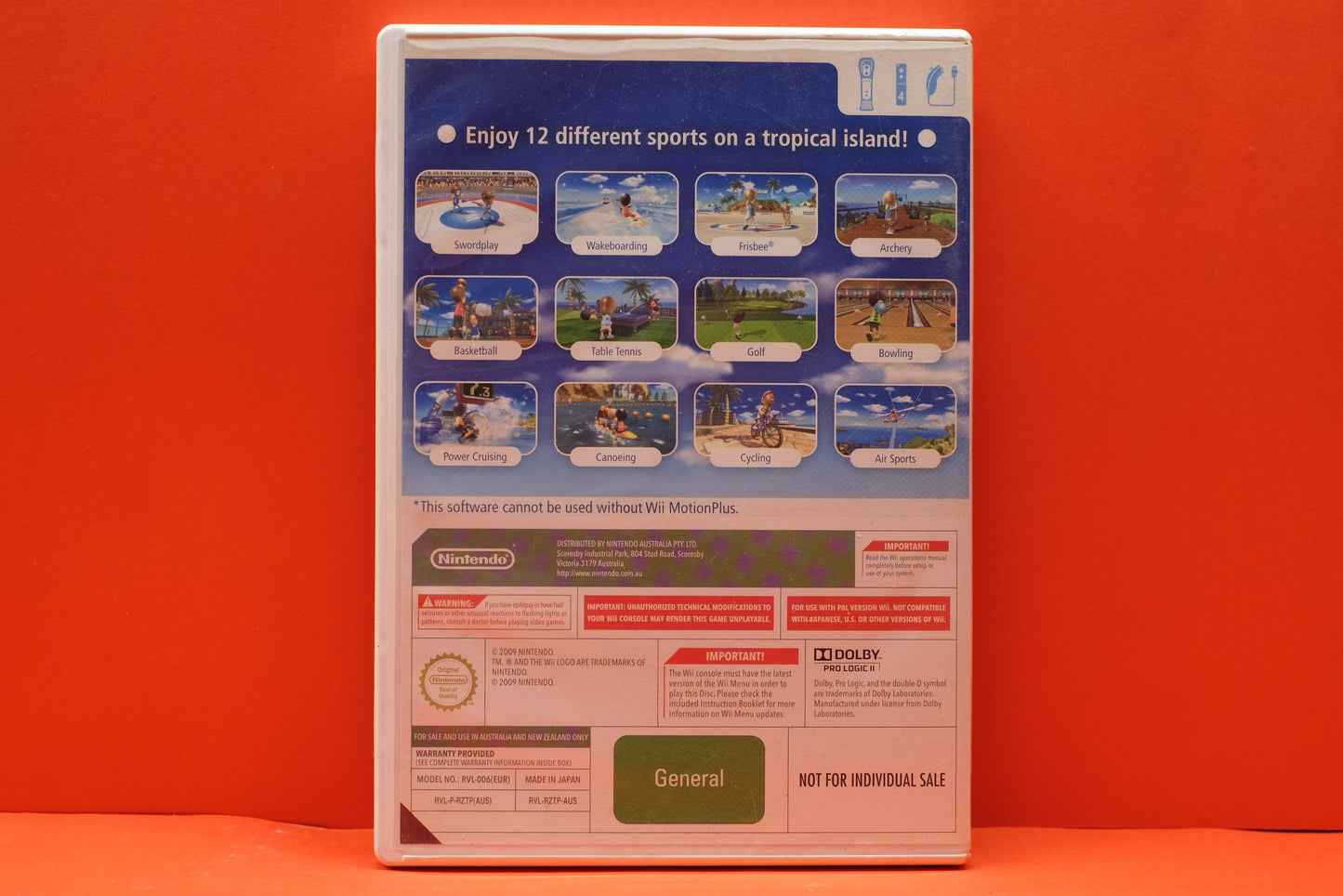 Wii Sports Resort - Nintendo Wii - Pre-Owned