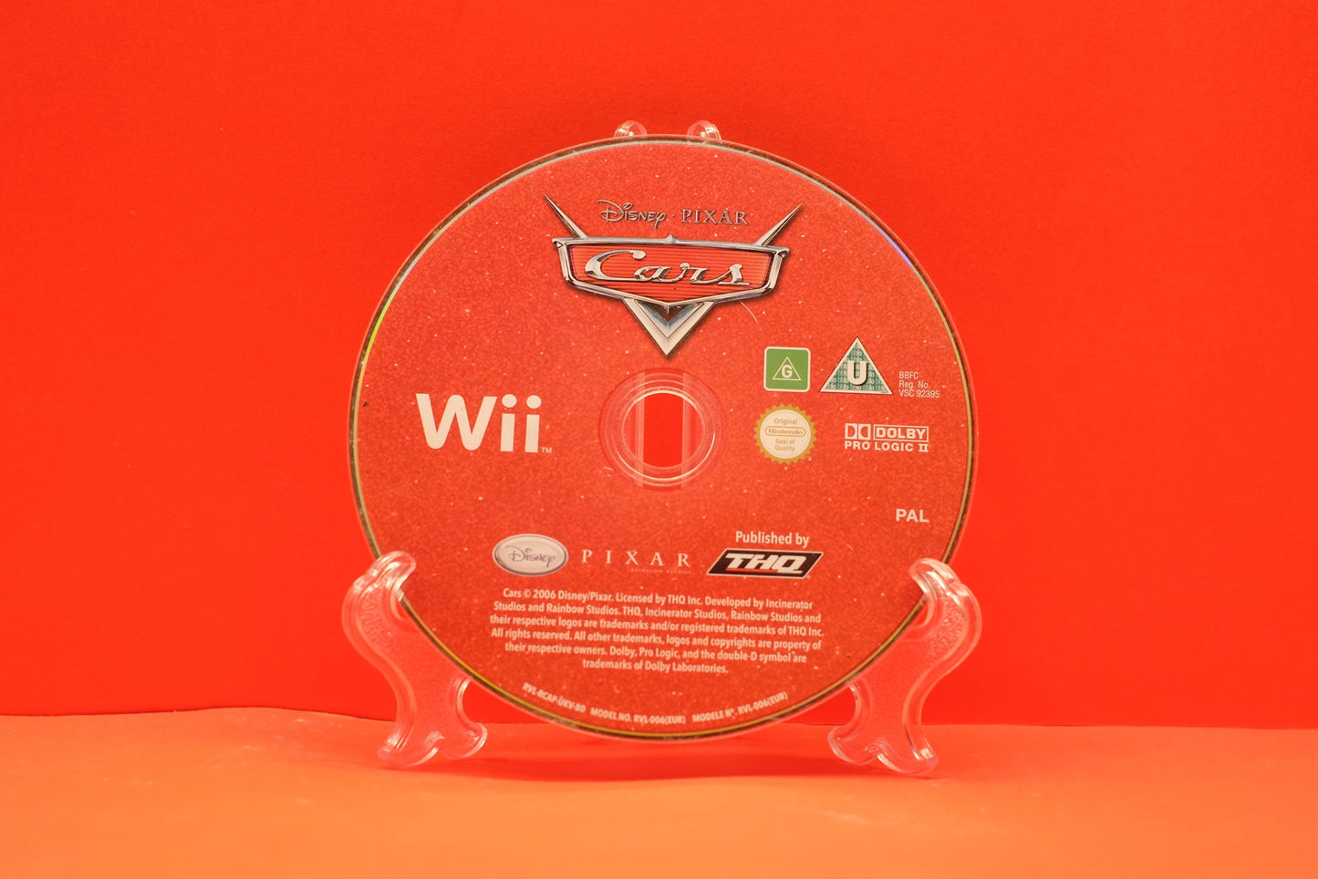 Disney Pixar Cars - Nintendo Wii - Pre-Owned