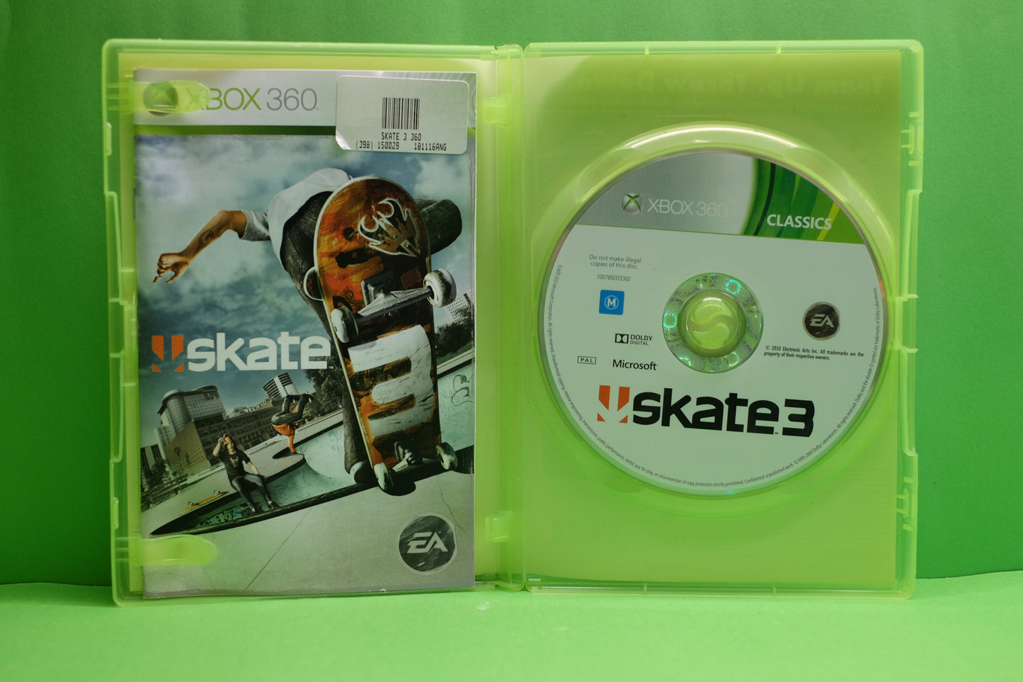 Skate 3 (Classics) - Xbox 360 - Pre-Owned