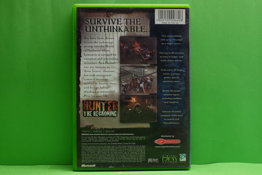 Hunter The Reckoning - Xbox Original - Pre-Owned