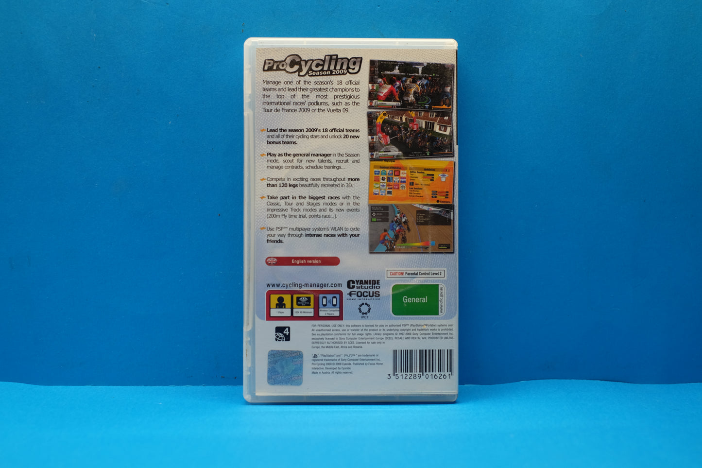 Pro Cycling Season 2009 - Playstation Portable