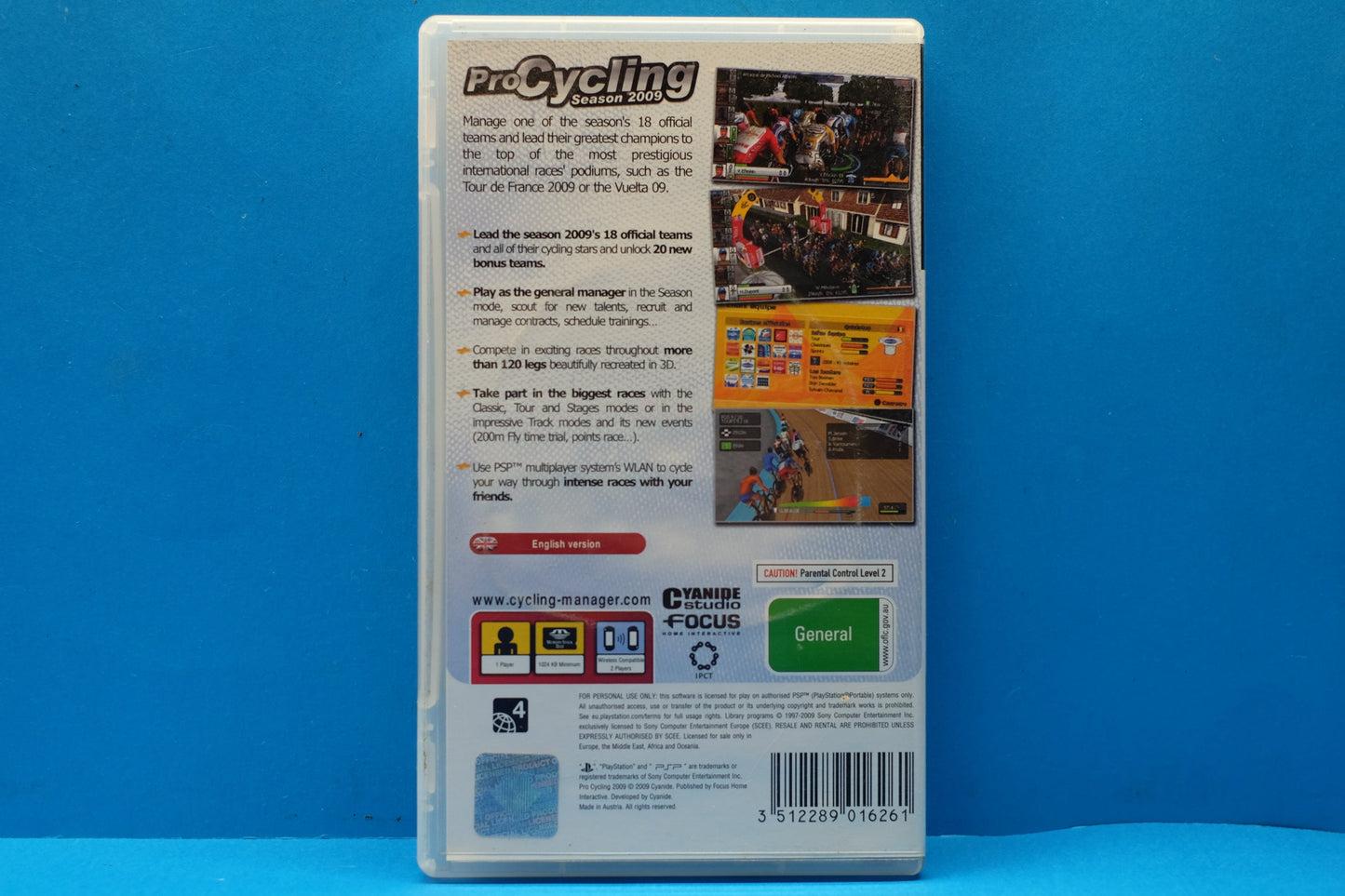 Pro Cycling Season 2009 - Playstation Portable - Pre-Owned