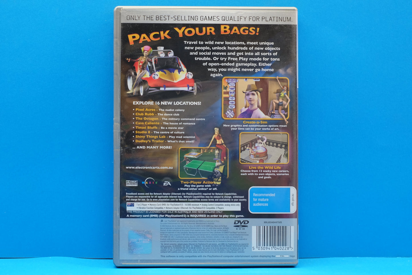 The Sims Bustin' Out - Playstation 2 - Pre-Owned