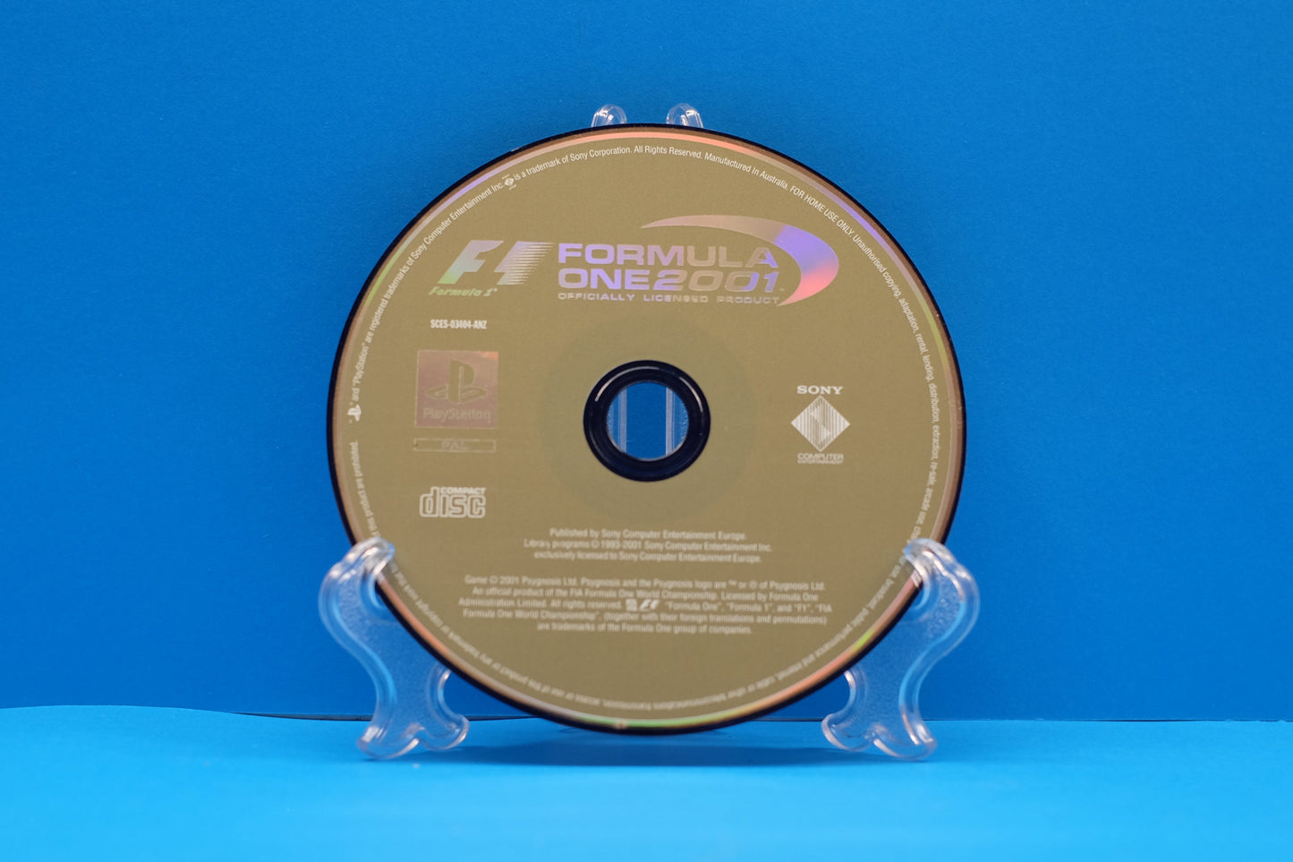 Formula One 2001 - Playstation 1 - Pre-Owned